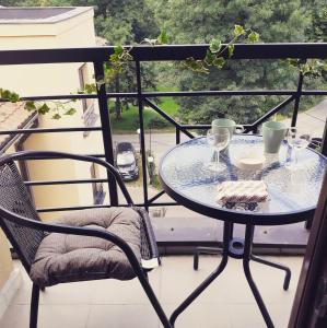 Un balcon sau o terasă la Anilux studio