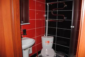 Een badkamer bij Hotel One Way