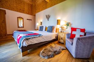 Postel nebo postele na pokoji v ubytování Victoria Retreat