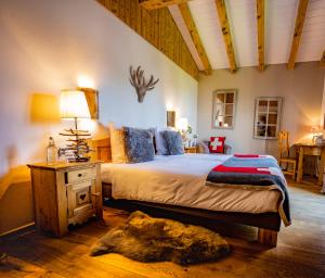 Postel nebo postele na pokoji v ubytování Victoria Retreat