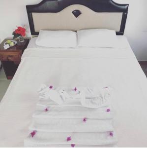 Postel nebo postele na pokoji v ubytování Hotel Uygar