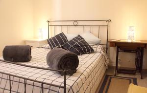 Krevet ili kreveti u jedinici u okviru objekta Agriturismo dei girasoli