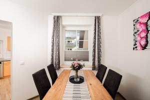 Posezení v ubytování Leonhardsblick Appartements
