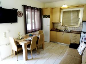Kuchyň nebo kuchyňský kout v ubytování DIMITRIS APARTMENT
