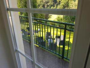 Balkon lub taras w obiekcie Feriendomizil Wetzelberger