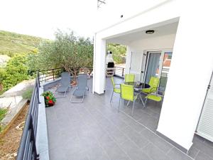 Balkón nebo terasa v ubytování Apartment Prancic
