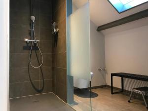 Koupelna v ubytování Grysperre B&B