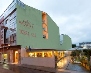The building in which a vendégházakat is located