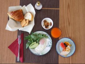 Možnosti raňajok pre hostí v ubytovaní Hotel Vila Tirana