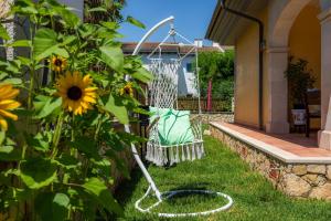 A garden outside Ca Na Rosa