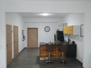 Küche/Küchenzeile in der Unterkunft Pension BeOne