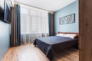 Katil atau katil-katil dalam bilik di Arcadia Loft Style (sea view)