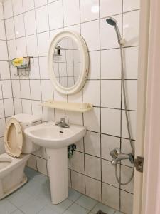 A bathroom at Chia Yun Homestay