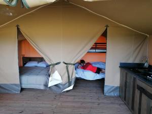 Postel nebo postele na pokoji v ubytování Borda Lodge + 29 fotografií