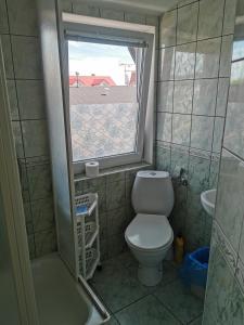 Kúpeľňa v ubytovaní Dom wczasowy Maja