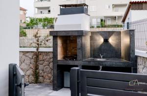 Balkón nebo terasa v ubytování Luxury Villa MetraMaris1