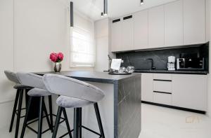 Kuchyň nebo kuchyňský kout v ubytování Luxury Villa MetraMaris1
