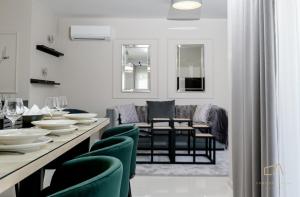 Posezení v ubytování Luxury Villa MetraMaris1