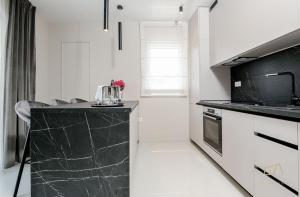Kuchyň nebo kuchyňský kout v ubytování Luxury Villa MetraMaris1