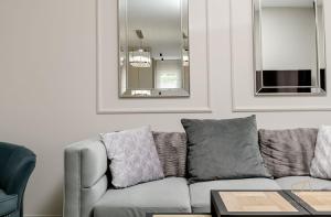 Posezení v ubytování Luxury Villa MetraMaris1
