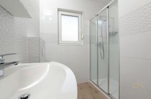 Koupelna v ubytování Luxury Villa MetraMaris1