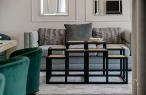 Posezení v ubytování Luxury Villa MetraMaris1