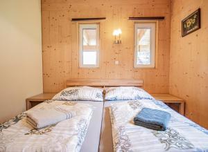 Ένα ή περισσότερα κρεβάτια σε δωμάτιο στο Gschnitzerhof