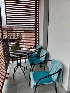 A seating area at Apartament 30 w Kamienicy