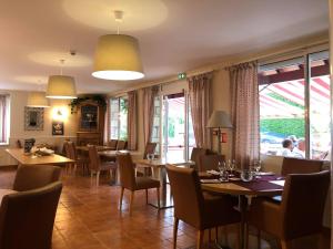 Ruang duduk di Logis Hotel Grangier