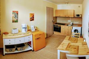 Kuchyň nebo kuchyňský kout v ubytování Altstadt Appartement Goslar