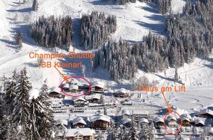 Haus am Lift v zime