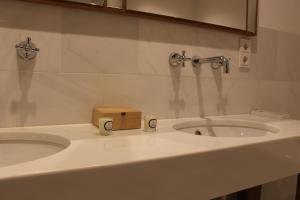 Koupelna v ubytování Augustiner in Meran