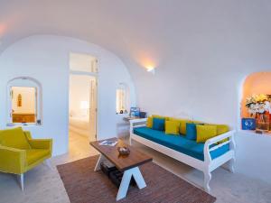 Posezení v ubytování Anemi House & Villas