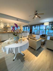 Posezení v ubytování Hotel Al Cigno