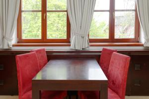 Istumisnurk majutusasutuses Hotel Tulipan
