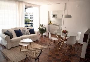 Posezení v ubytování Casa Blanca Beach Apartment