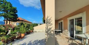 Balkón nebo terasa v ubytování Apartments Grskovic G. Jesenovica