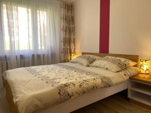 Posteľ alebo postele v izbe v ubytovaní APARTAMENT MARTYNKA