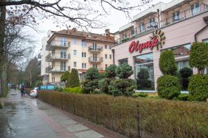 Budynek, w którym mieści się apartament