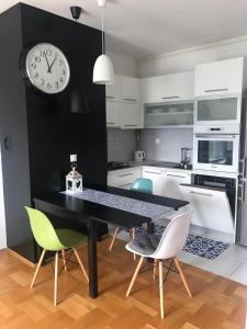 Kuchyň nebo kuchyňský kout v ubytování Luna Apartments, apartments with style