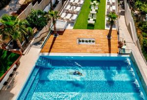 Bazén v ubytování Hotel Eden nebo v jeho okolí
