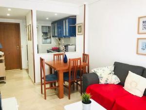 Η κουζίνα ή μικρή κουζίνα στο Apartment Beach El Albir