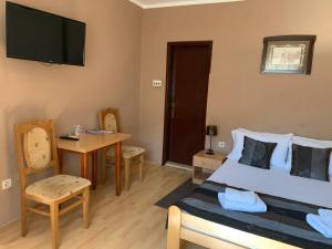 Ein Sitzbereich in der Unterkunft Guest Accommodation Zone