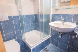 Koupelna v ubytování Steko Accomodations