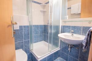 Koupelna v ubytování Steko Accomodations