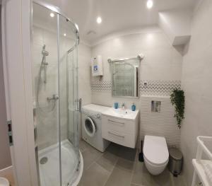 Kúpeľňa v ubytovaní Apartament Blisko Morza Gdynia