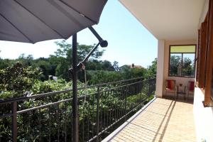 Balkón nebo terasa v ubytování Pure nature coastal apartment VLASTA