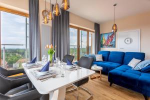 Część wypoczynkowa w obiekcie Ambria Apartments Platan Tower