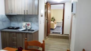 A kitchen or kitchenette at Fyllou Apartment Asprovalta