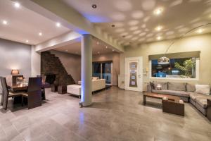 Posezení v ubytování Muthee Luxurious Private Villa